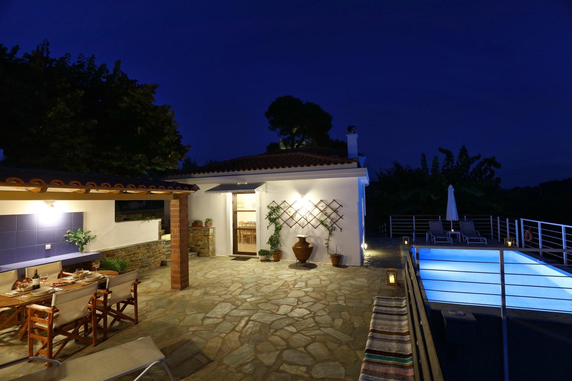 Diakopi Villa Скопелос Экстерьер фото